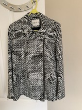 Women’s Reiss Black And White Coat