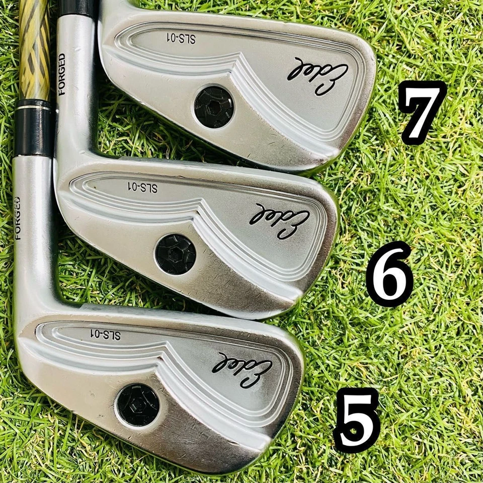 [Edel] Juego de hierros SLS-01 7ocs 5-6-7-8-9-P-G Shaft Paderson Kinet KG85SL-SIP20 Foto 2 de 4