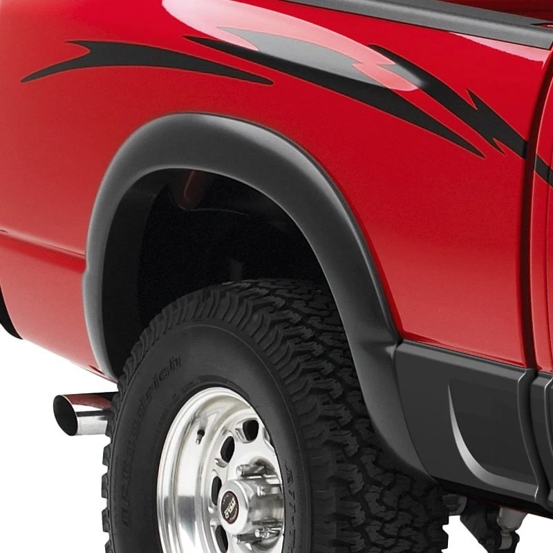 For Dodge Ram 2500 2002-2009 EGR Rugged Black Front & Rear Fender Flares Foto 3 de 4