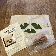Arts Crafts Period Textiles Gustav Stickley Dianne Ayres Ginkgo Table Scarf