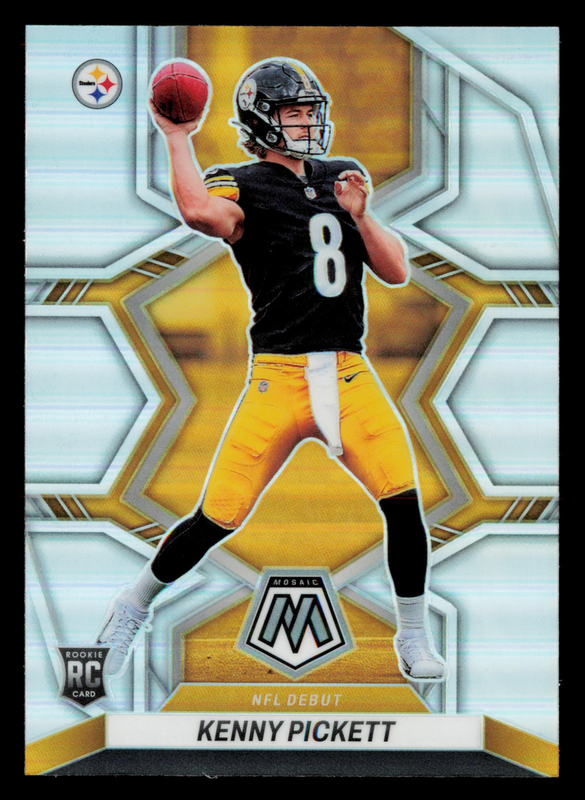 2022 Panini Mosaic #270 Kenny Pickett Silver
