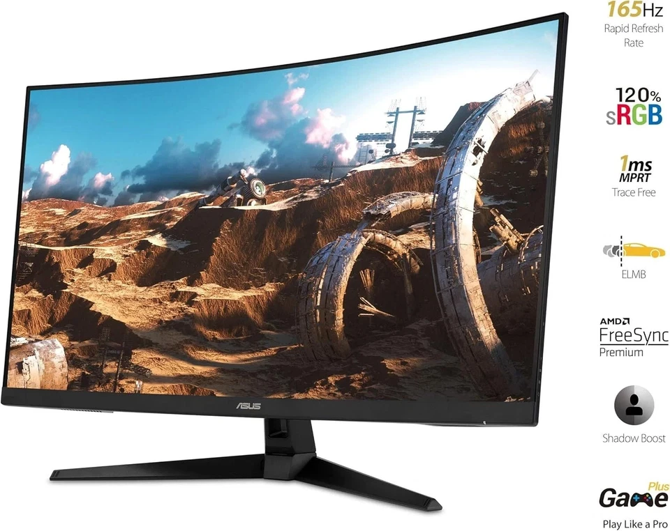 ASUS TUF Gaming 32" FHD Monitor 144Hz 1ms | VA LED | Adaptive-Sync | HDMI - Image 2 of 4