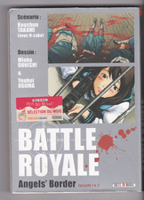 BATTLE ROYALE ANGEL'S BORDER Ep 1 & 2 Takami Tagochi Manga seinen en français