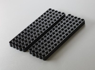 LEGO Technic: 10x Liftarm 1 x 15, schwarz