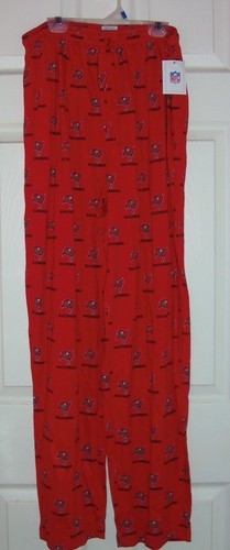 Pantalones de salón Tampa Bay Buccaneers pijamas rojos para dormir para hombres damas NFL fútbol nuevos - Imagen 5 de 6