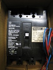 Westinghouse MCP03150CR 15 amp motor circuit protector with 2A 2B auxillary