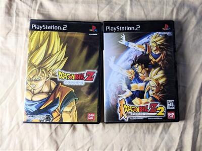 Dragon Ball Z Budokai 1 + 2 Lot Playstation 2 PS2 NTSC-J Japan