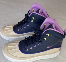 NIKE ACG Woodside 2 High GS Kids Winter Boots 5.5Y Womens 7 Snow Ski Sand Duck