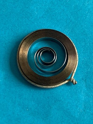 Feder Zugfeder 2,2 x 14 x 0,15 mainspring for watches NOS Vintage Lagerware