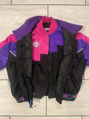 Vintage 90s Arctic Cat Snowmobile Western Aztec 2 For 1 Racing