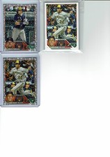 2023 Topps Holiday Baseball Milwaukee Brewers Team Set (7) Base Cards +++++