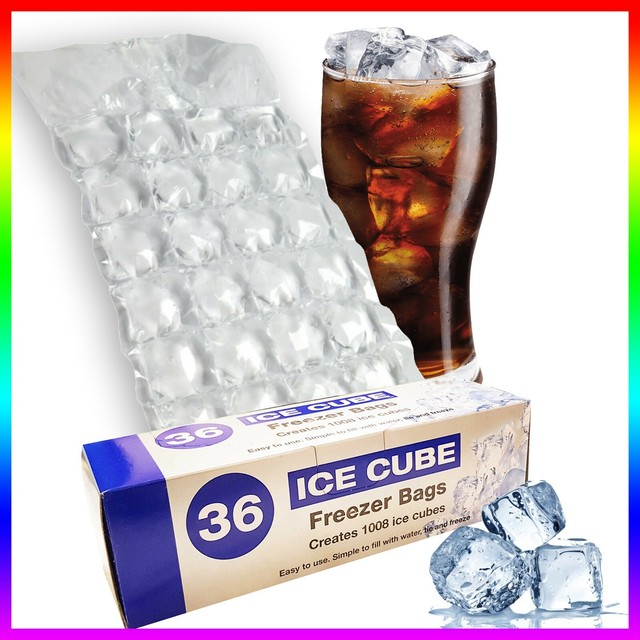 Tidyz B0081 Ice Cube Freezer Bags 36 Count for sale online eBay
