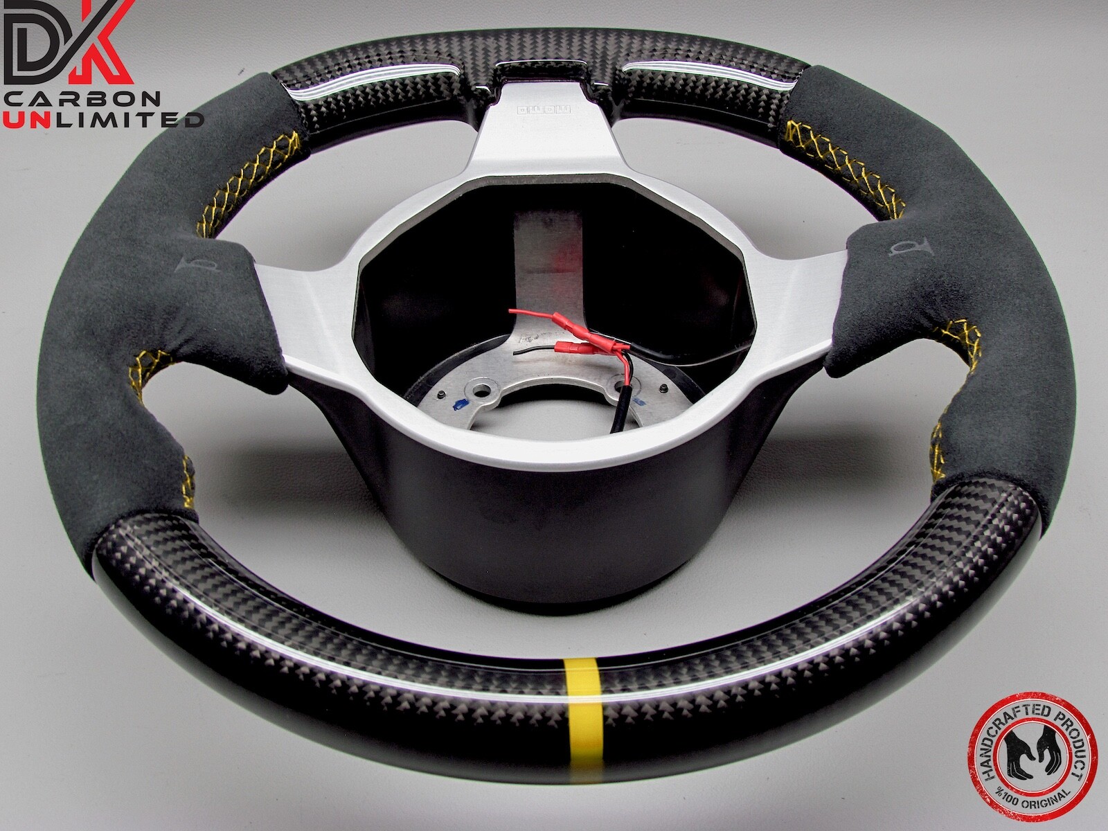 Lotus Exige Elise Red British Racing Green Blue Yellow Carbon Steering Wheel v2