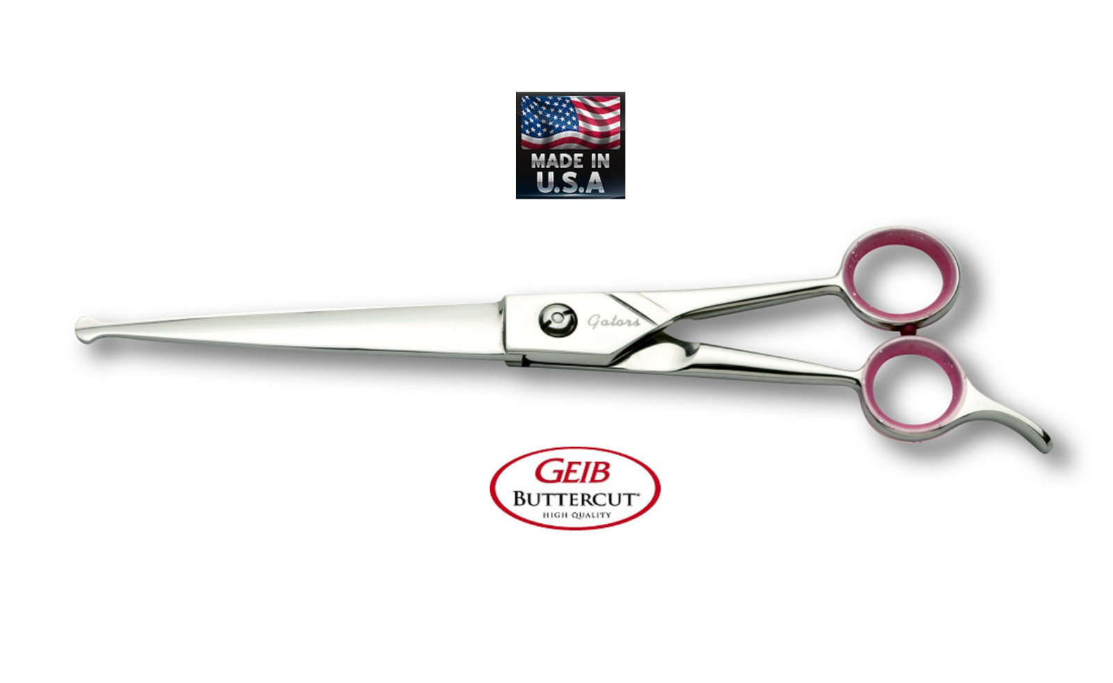 GEIB Buttercut GATOR Professional Grooming SHEARS SCISSORS w/CASE*PET