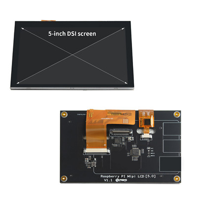 For Raspberry Pi 5-point Touch 5inch DSI LCD Display MIPI Capacitive Touchscreen