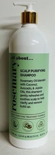 Clean & Beauty Co. ~ Rosemary Purifying Shampoo with Jojoba & Avocado Oils 32 oz