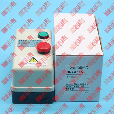 1PC New For TECO HUEB-11K 8.5-12.5A Control magnetic starter Fast Delivery #E7