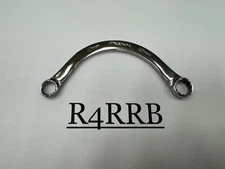 Snap-on Tools USA NEW 10mm + 12mm Metric Half Moon Box End Chrome Wrench CXM1012