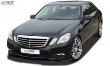 RDX Spoilerlippe für MERCEDES E-Klasse W212 Bj. 09 - 13 Ansatz Schwert Leiste 
