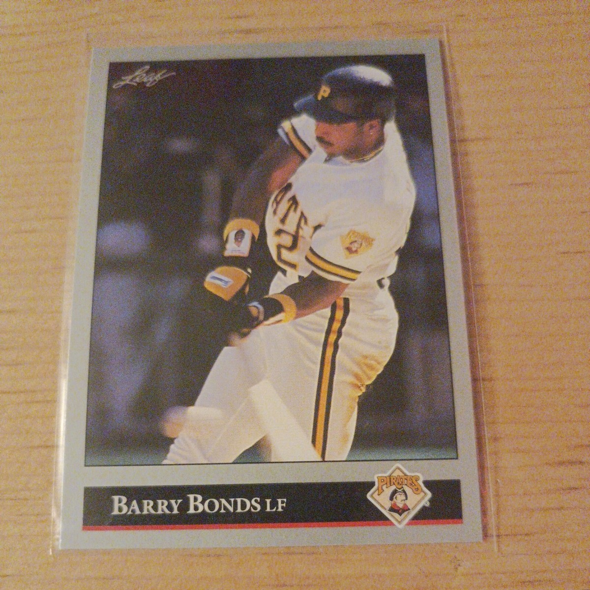 RARE🔥 1992 LEAF BARRY BONDS #275 ERROR ('NO INC.') BASEBALL CARD