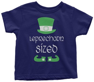 Leprechaun-Sized-Toddler-T-Shirt-Cute-Irish-St-Patrick-039-s-Day-Gift