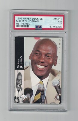 レア90S UPPERDECK JORDAN RETIREMENT CARD Michael Jordan 1999 Upper Deck Retirement 22 Karat Gold Retire