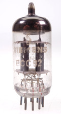 ECC82 = CV491 = B329 = 12AU7 Siemens Röhre tube tested #10874