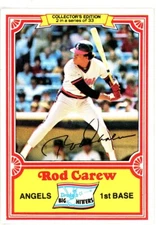 1981 Topps Drake's Big Hitters - #2 Rod Carew