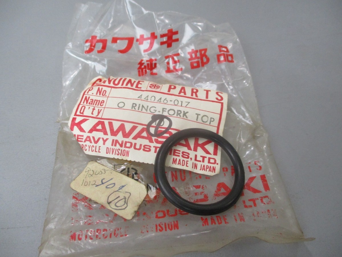 のりごん/5 NOS Kawasaki OEM Fork Top O-Ring 1974-1976 KX250 1978-1981 KZ1000