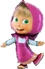 Palloncino Compleanno Masha E Orso. Palloncini per Feste per Bambini Disegno Mas