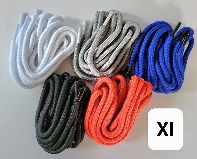 #ad Air Jordan XI 11 Red Black Blue rope round shoe laces bred space jams concords $5.99