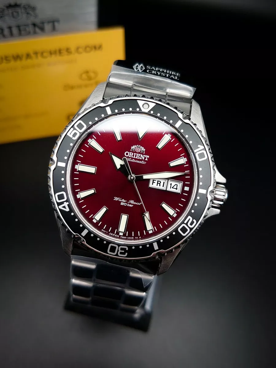 Orient kamasu best sale rosso