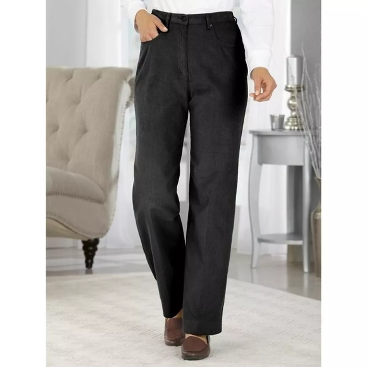 Women's corduroy pants petite cheap
