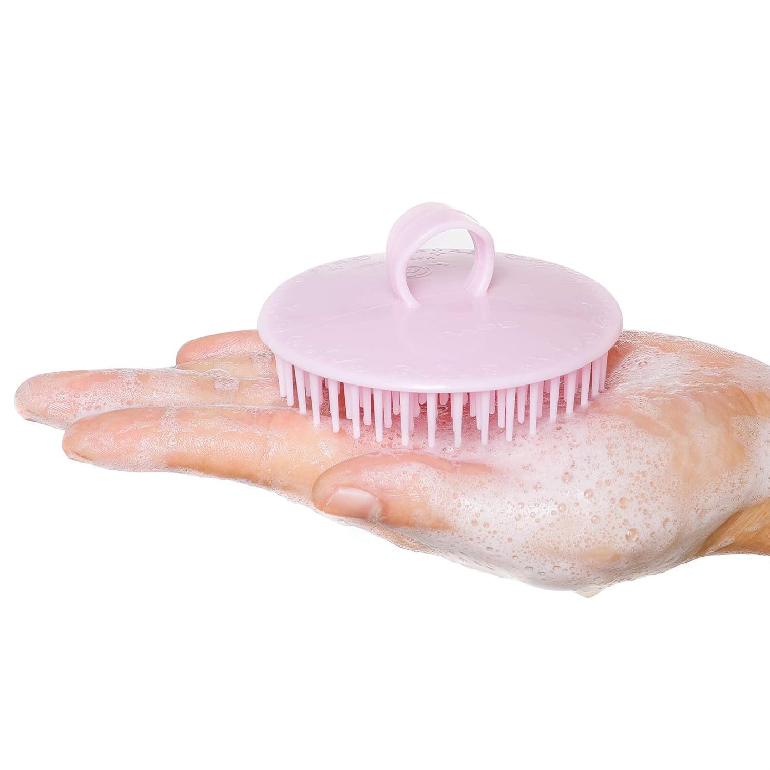 4 Pack Scalp Massager Shampoo Brush Hair Scrubber Dandruff Remover for Wet Dry