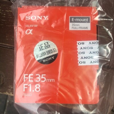 Sony FE 35mm F1.8 Lens SEL35F18F Genuine