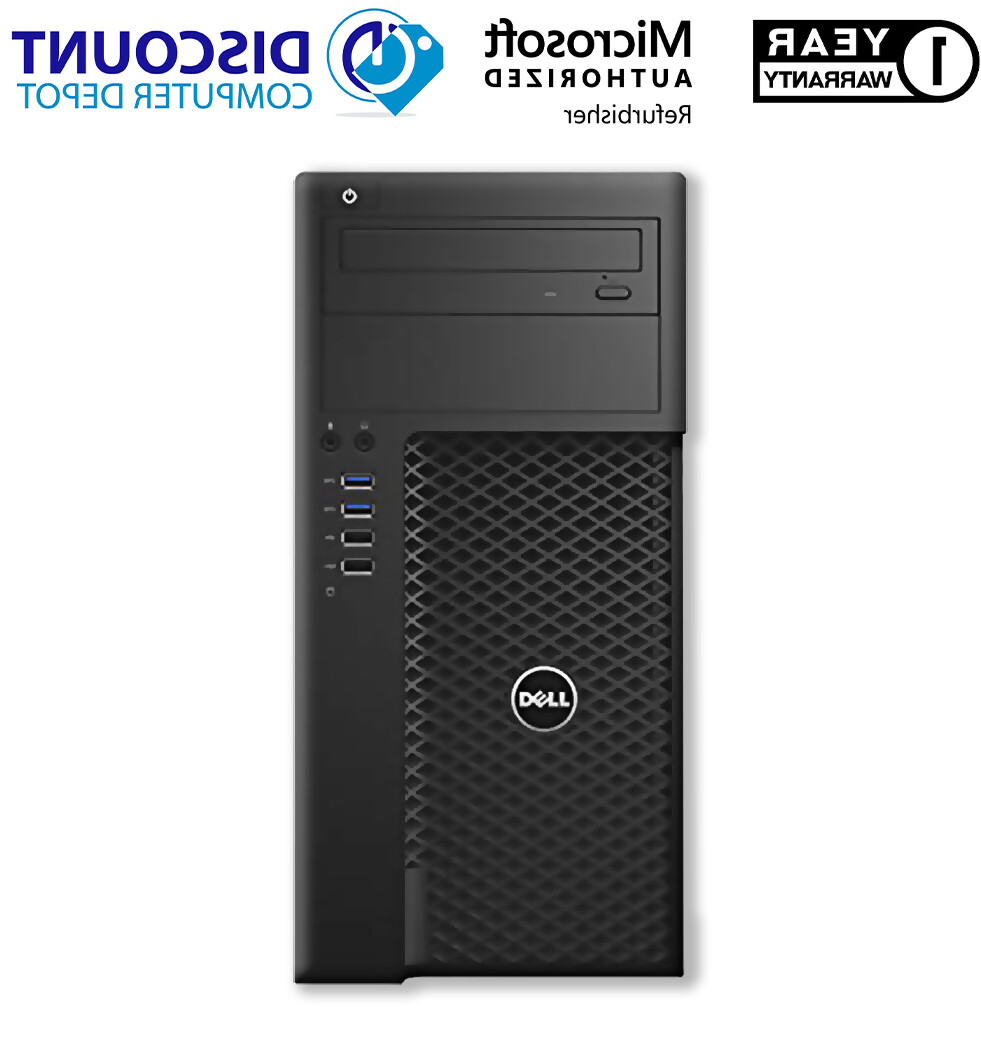 Dell Precision T1700 256GB SSD i3 16 GB RAM - Black for sale