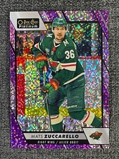 Mats Zuccarello 2023-24 OPC O-Pee-Chee Platinum Hockey Violet Pixels /299 #155