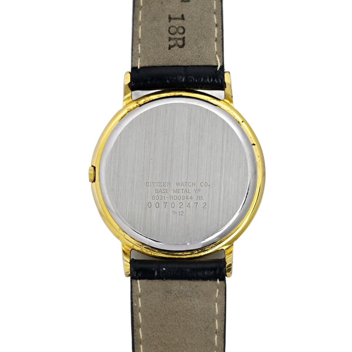 Citizen Vintage 90's Gold Plated Quartz Men's Wrist Watch