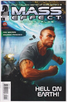 MASS EFFECT HOMEWORLDS #1 2 3 4 FIRST PRINT SET NM+ DARK HORSE EA AMAZON