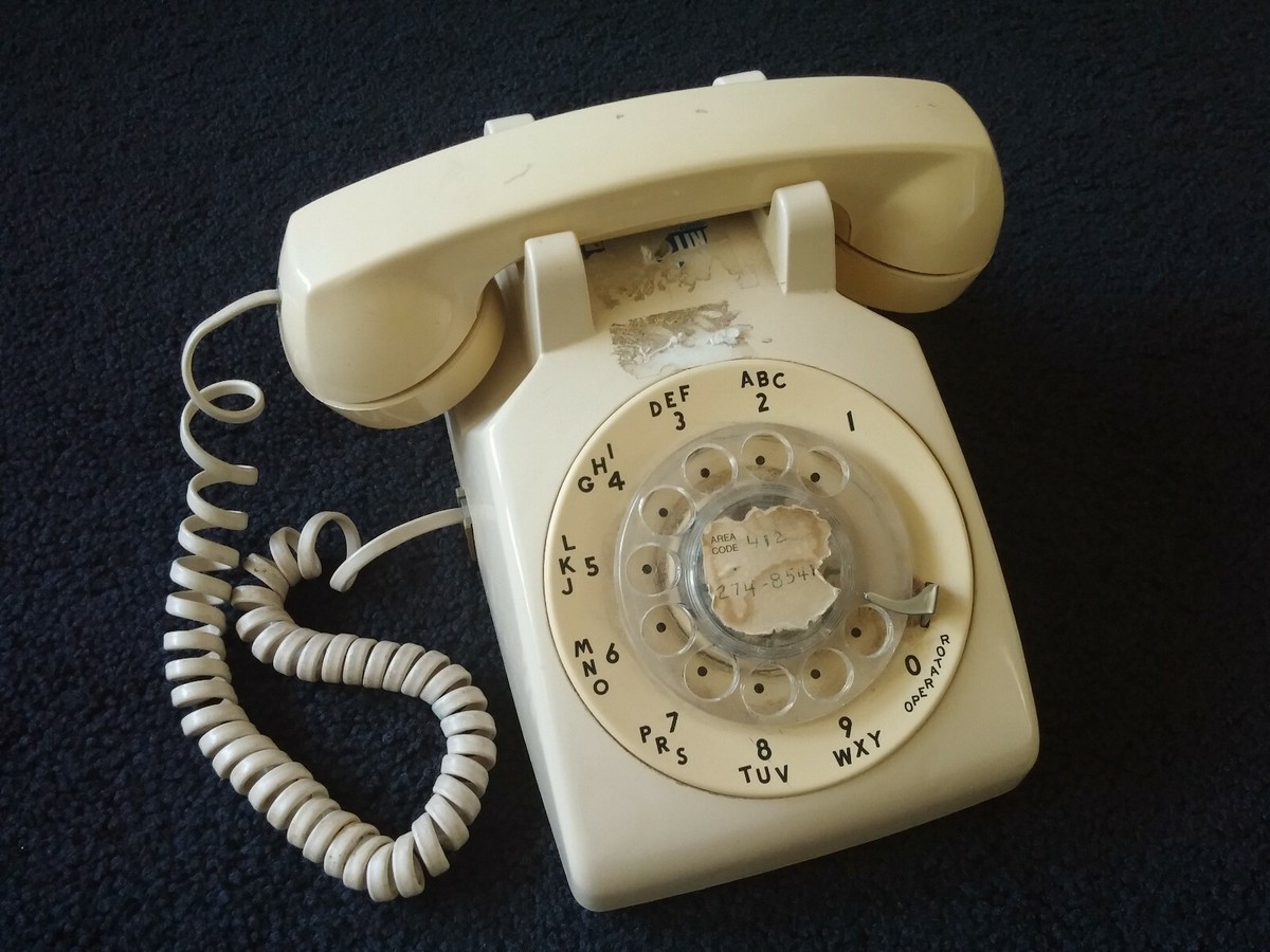 1972 Bell System Western Electric Rotary Dial Desk Telephone, CD