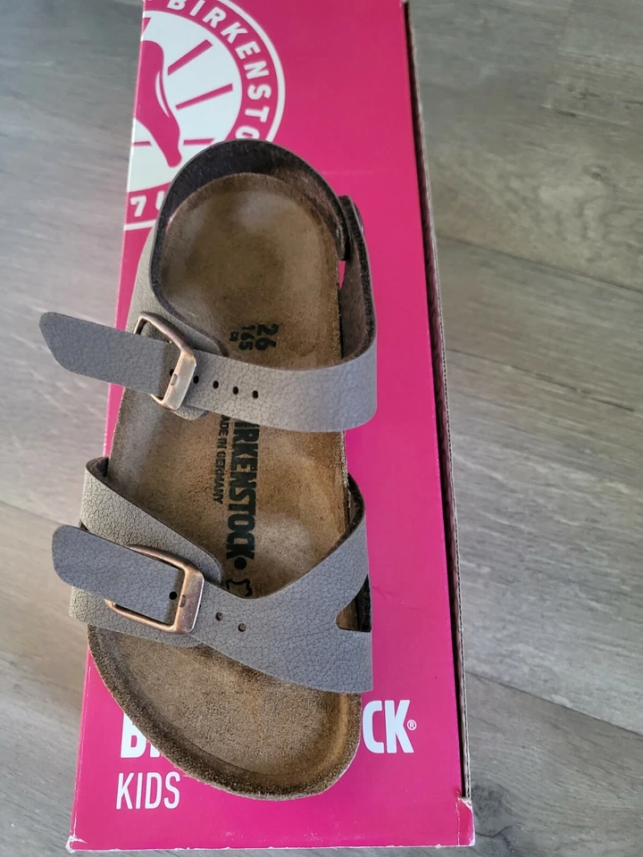 Birkenstock Rio Kids moka Largeur étroite 1012506 Taille 26 - Photo 3/3
