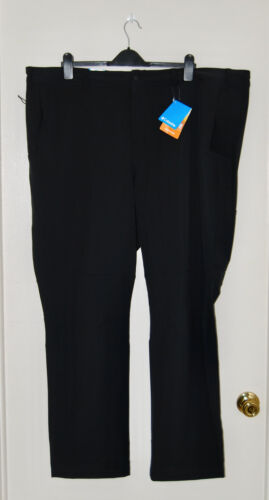 NWT Columbia Men's Big & Tall Black Landroamer Travel Pant 48X32