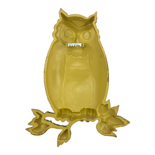 Vintage Homco Owl Family Wall Hanging Art USA 1975 #7403 2 pc Owls Set Decor - Picture 8 of 11