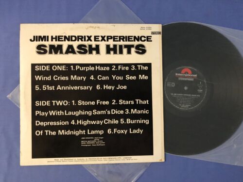 Jimi Hendrix Experience Smash Hits 12" 1968 LP International Polydor Aus 613004 - Bild 2 von 9