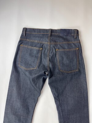【関税&送料込み】Jil Sander Blue Cotton Jeans Jil Sander x Uniqlo J+ blue denim selvage jeans pants | eBay