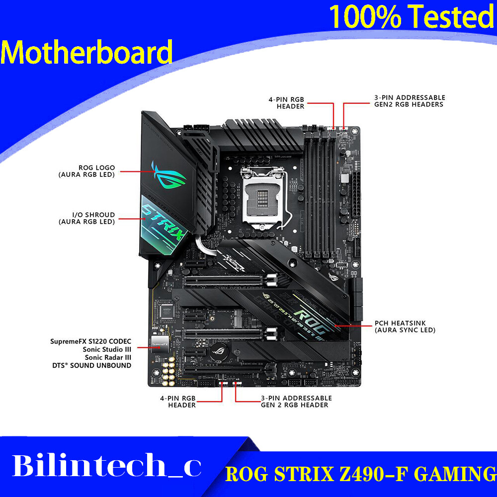 マザーボード ROG STRIX Z490-F GAMING + i7-10700KF Amazon.com: ASUS ROG Strix Intel Z490-F Gaming LGA 1200 ATX