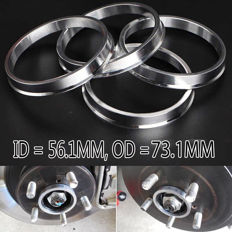 Circuit Performance Hub Centric Rings 72.56mm To 64.1mm (Set Of 4) – Fits Honda Civic