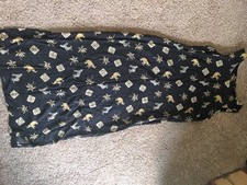 Animal Print Sleeveless Dress Medium