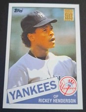 2001 Topps Traded & Rookies - 50 Years Topps Reprint #T113 Rickey Henderson