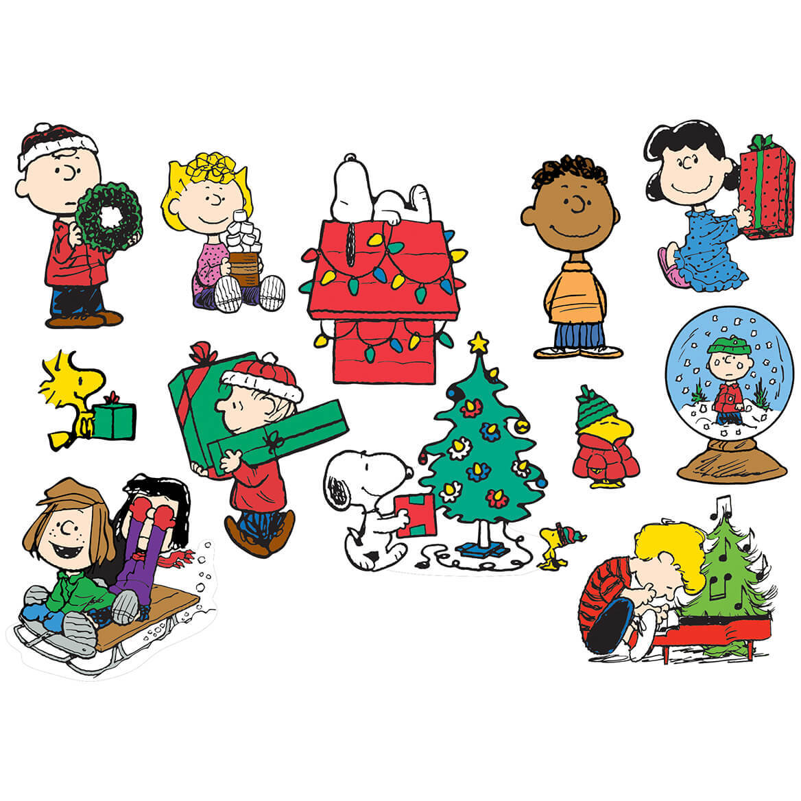 Peanuts holiday multiple shaped puzzles ebay